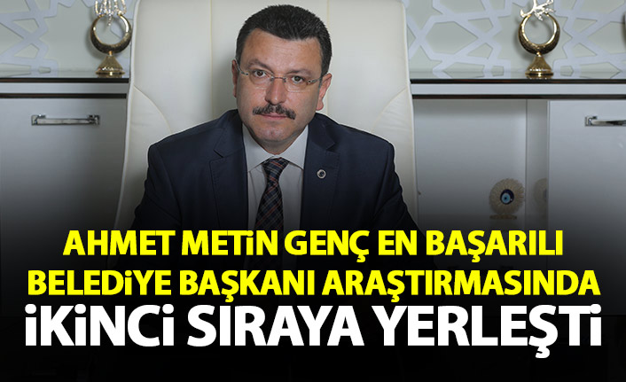 Karadeniz bölgesinin en başarılı Büyükşehir ilçe belediye başkanları ikincisi Genç oldu