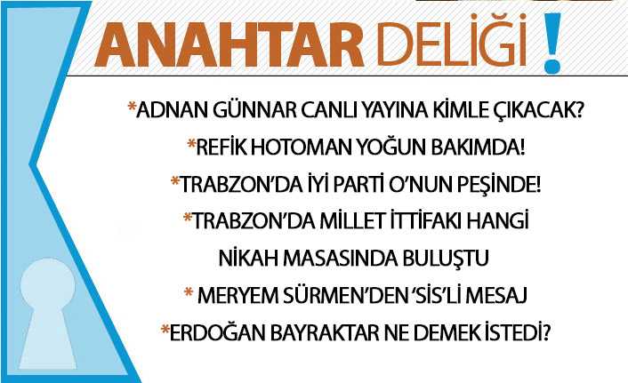 Anahtar Deliği 18.08.2020