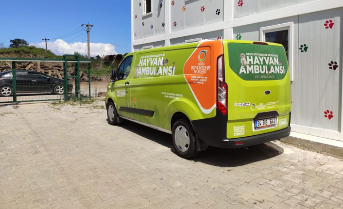 Hayvanlar için ambulans