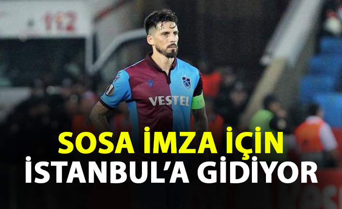 Sosa imza için İstanbul'a gidiyor!