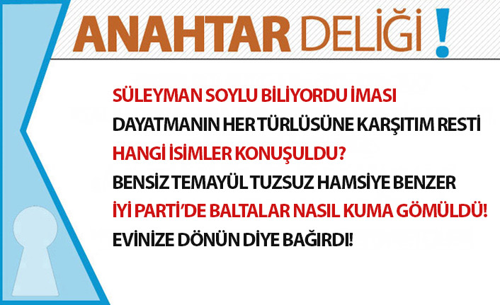 Anahtar Deliği 20.08.2020