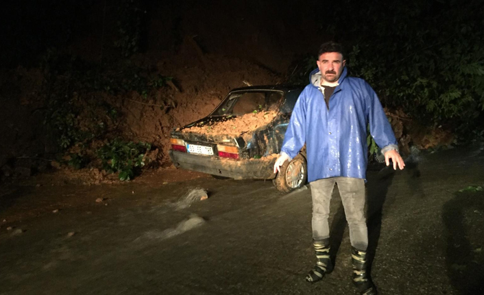 Şiddetli yağış Rize’de etkili oluyor