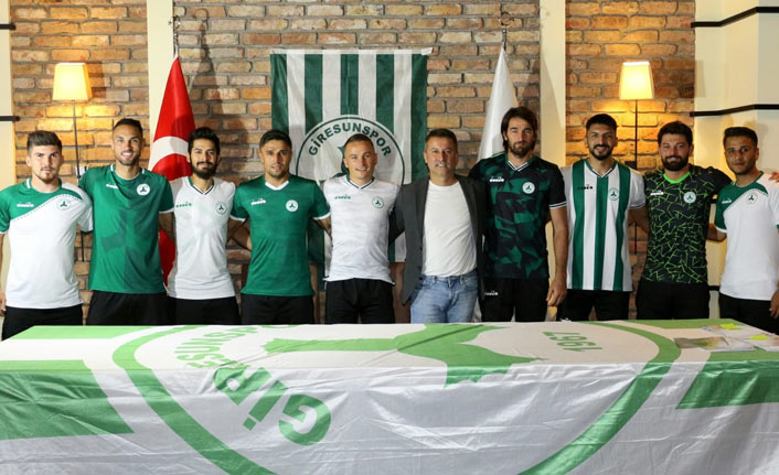 Giresunspor'dan 8 transfer birden