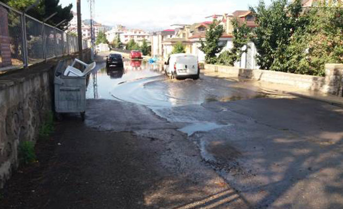 Trabzon’da bu yola çözüm bulunamıyor