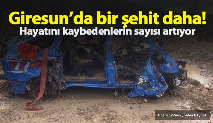 Giresun'da şehit sayısı 2'ye vefat eden kişi sayısı ise 6'ye yükseldi