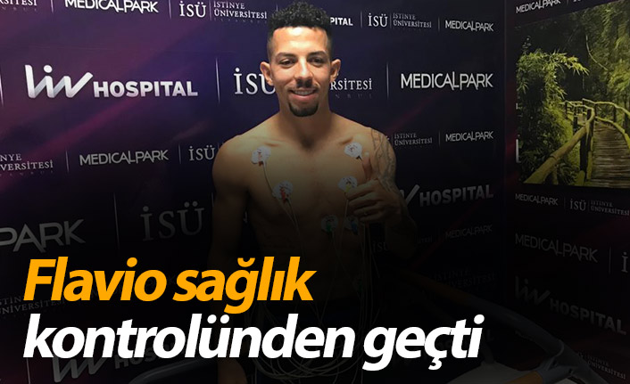 Trabzonspor'da Flavio sağlık kontrolünden geçti