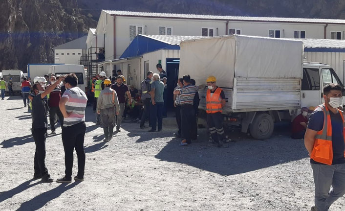 Yusufeli Barajı inşaatında Covid-19 vakaları artınca yeni tedbirler alındı