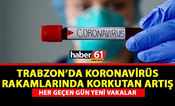 Trabzon’da koronavirüs vakalarında son durum! Günlük pozitif sayısı korkutuyor