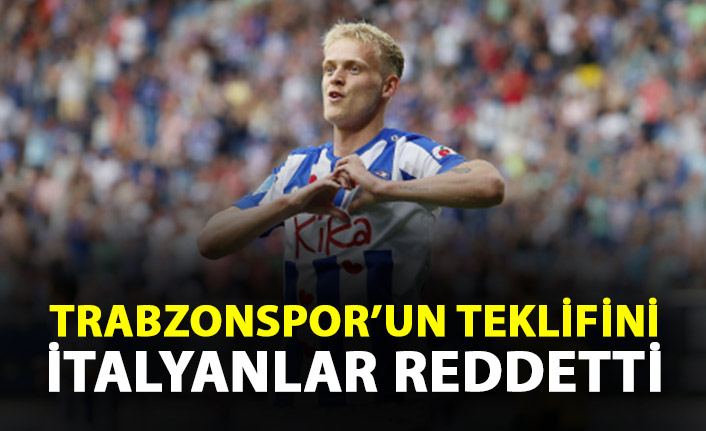 İtalyan ekibi Trabzonspor'un teklifini reddetti