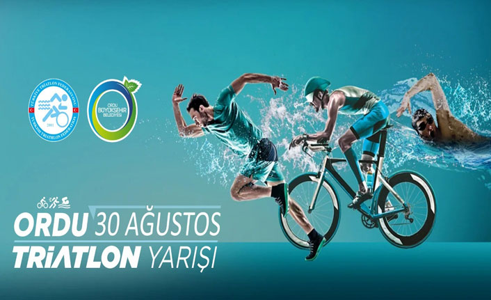 Ordu'da ‘30 Ağustos Triatlon Yarışları’