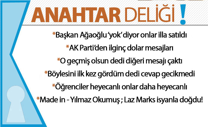 Anahtar Deliği 27.08.2020