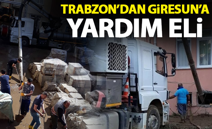 Trabzon komşuda yara sarıyor