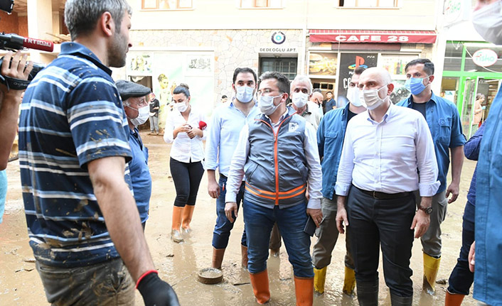 Giresun'da sel mağdurlarının cep telefon faturaları erteleniyor