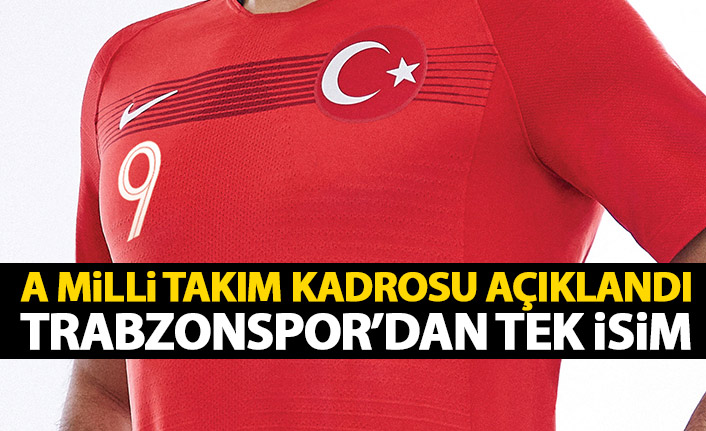 A Milli Takım aday kadrosu açıklandı! Trabzonspor'dan tek isim