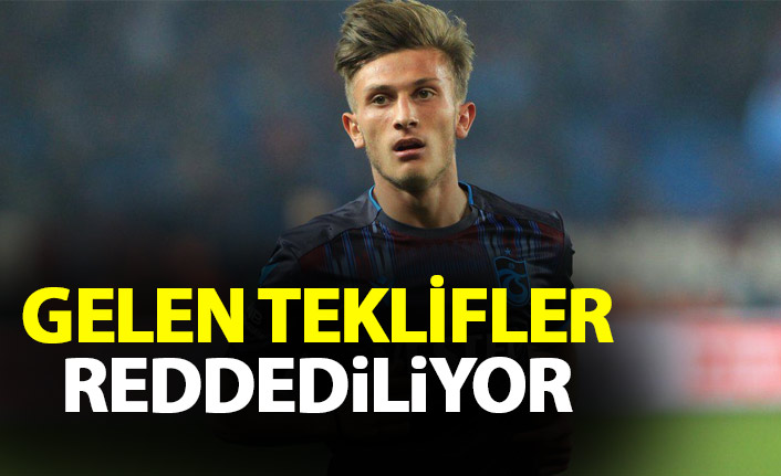 Trabzonspor genç yıldızına gelen teklifleri reddediyor