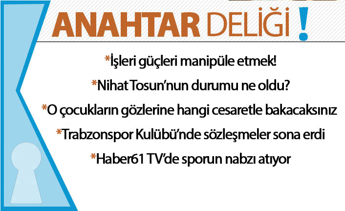 Anahtar Deliği 01.09.2020