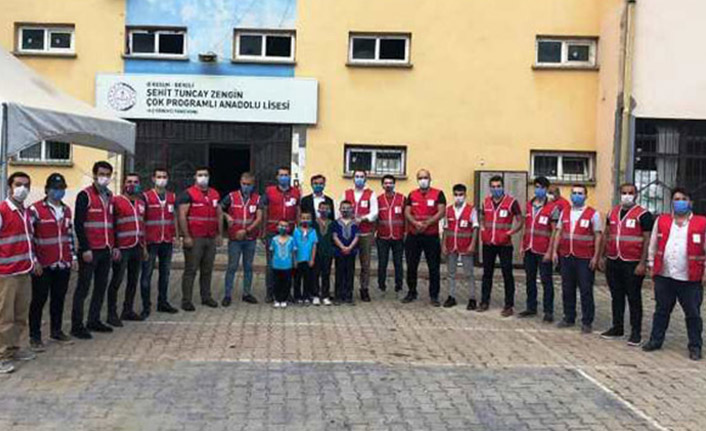 Genç Kızılay Trabzon'un gönül erleri Giresun'da