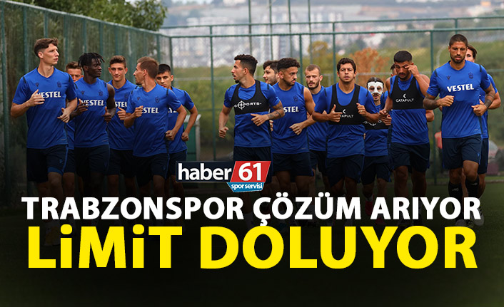 Trabzonspor’da limit sıkıntısı