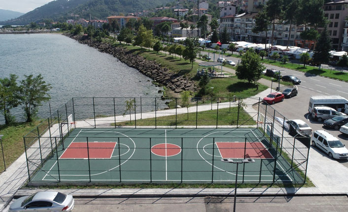 Ordu’da 19 ilçeye spor sahası