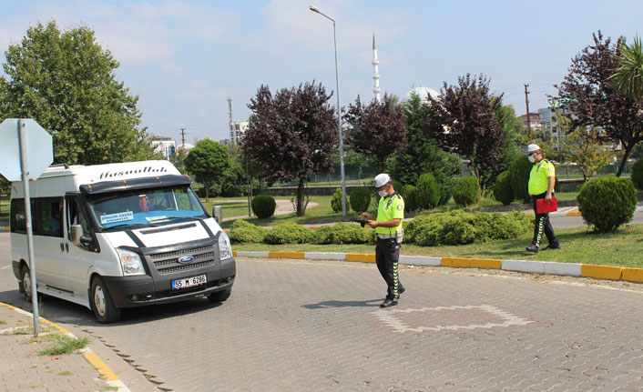 Ticari araçlarda ‘maske’ denetimi