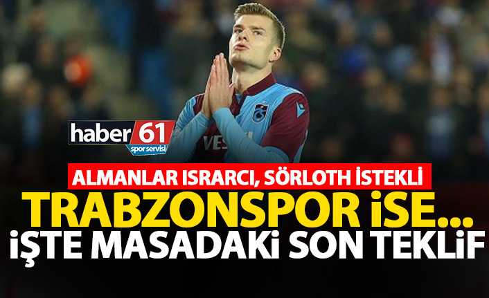 Almanlar ısrarcı Sörloth istekli, Trabzonspor ise...! İşte son gelişmeler