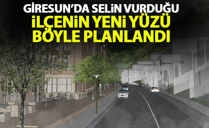 Giresun'da selin vurduğu dereli böyle olacak