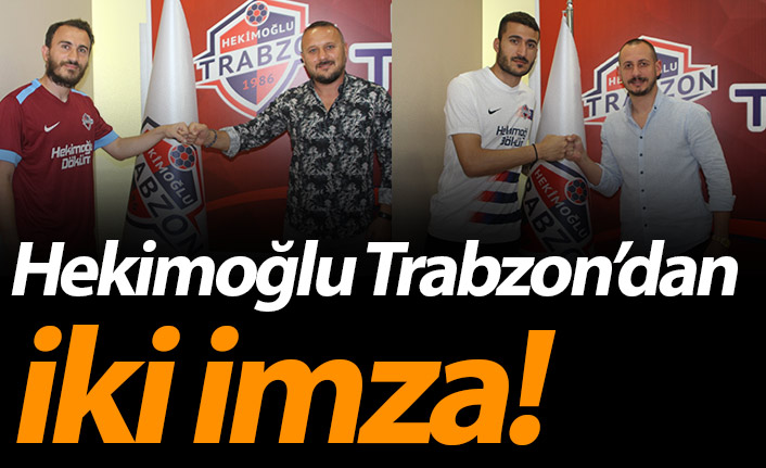 Hekimoğlu Trabzon'da üç imza