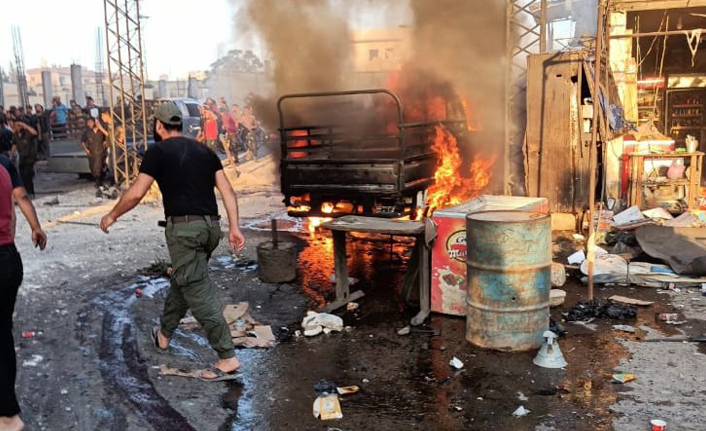 Afrin’deki bombalı saldırıda ölü ve yaralı sayısı arttı