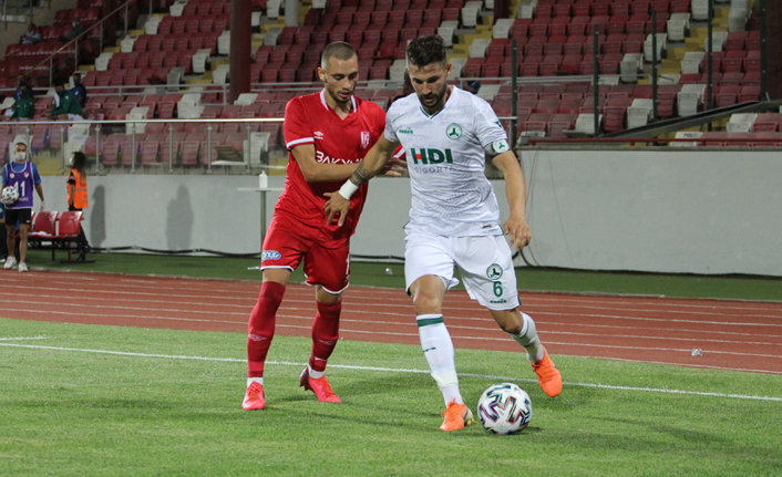 Giresunspor Balıkesirspor'a mağlup oldu