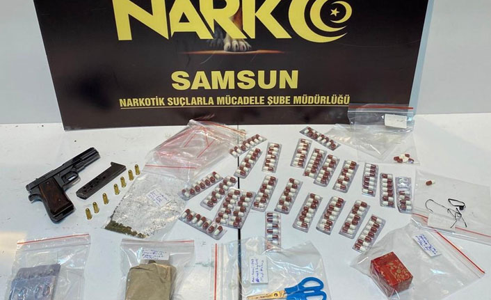 Samsun'da narkotik uygulaması