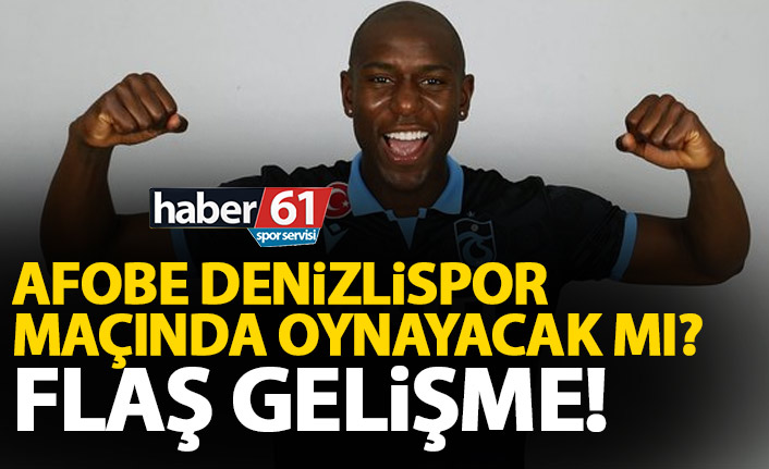 Trabzonspor'un yeni transferi Denizlispor maçında oynayacak mı?