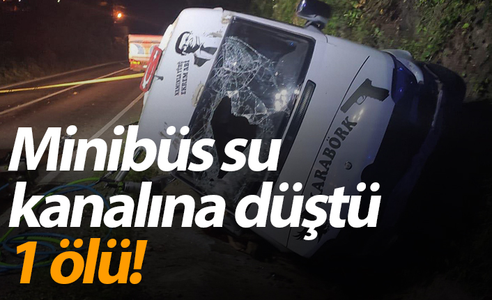 Giresun’da trafik kazası: 1 ölü