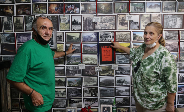 Artvinli yazar evini fotoğraf müzesine çevirdi