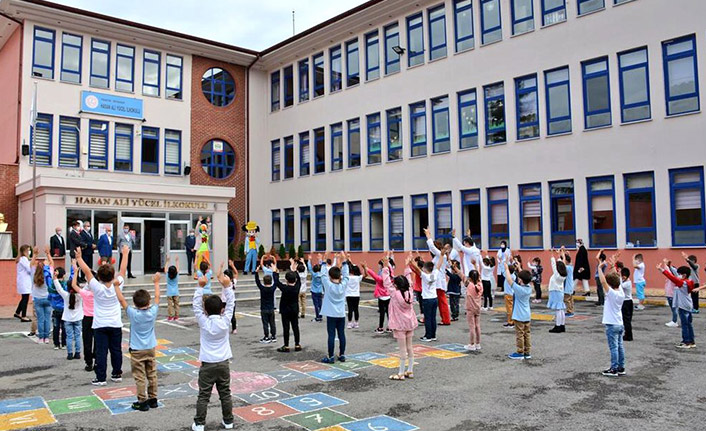 Trabzon'da yüz yüze eğitim böyle başladı