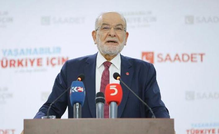 Karamollaoğlu, partisinin 21 maddelik eğitim manifestosunu duyurdu