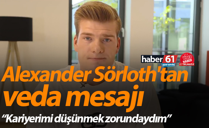 Sörloth'tan Trabzonspor'a veda!