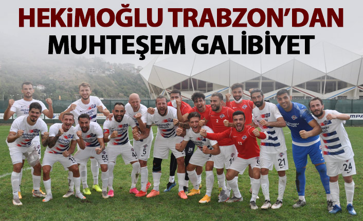 Hekimoğlu Trabzon’un Amedspor'u 4 golle geçti