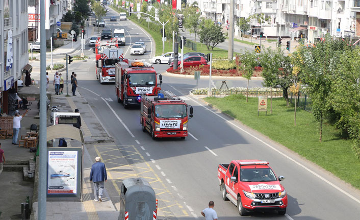 Ordu'da İtfaiye Haftası etkinlikleri