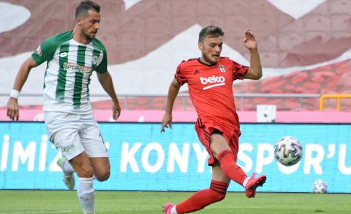 Konyaspor Beşiktaş'ı dağıttı