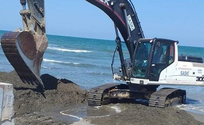 Samsun’da dere yatakları temizleniyor