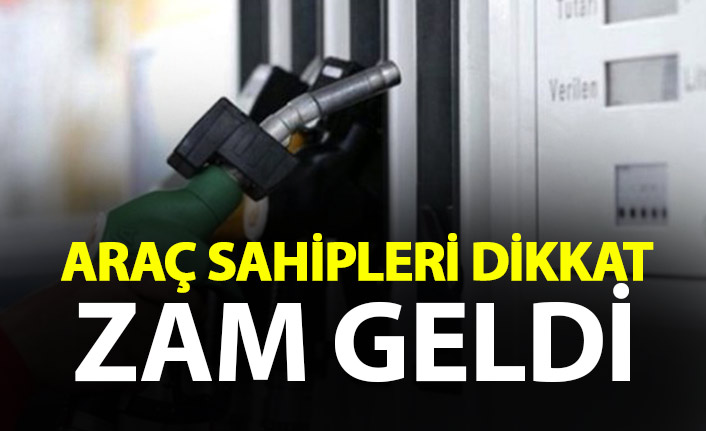 Araç sahiplerine kötü haber! Zam geldi