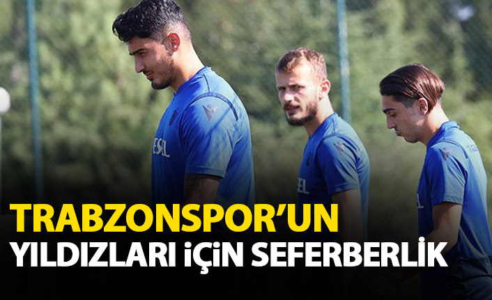 Trabzonspor'un iki yıldızı için seferberlik