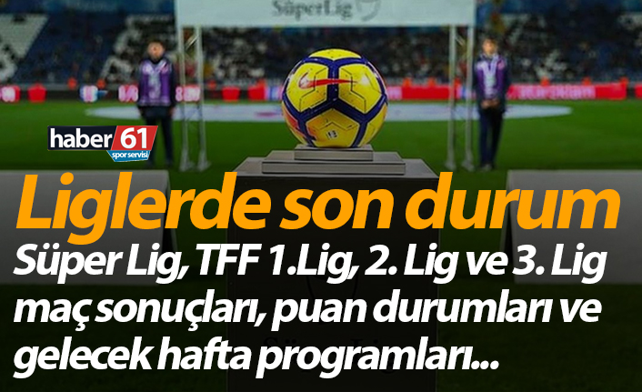 Süper Lig puan durumu, Süper Lig 4. Hafta maç sonuçları ve 5. Hafta maçları