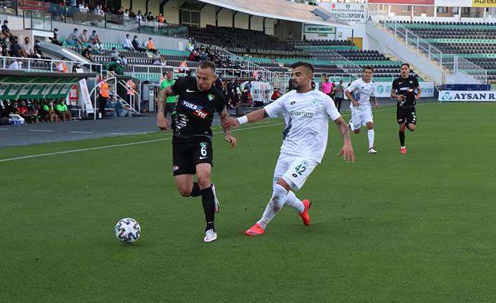 Denizlispor Konyaspor maçında gol yok