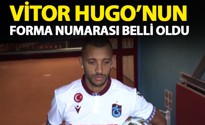 Vitor Hugo'nun  forma numarası belli oldu