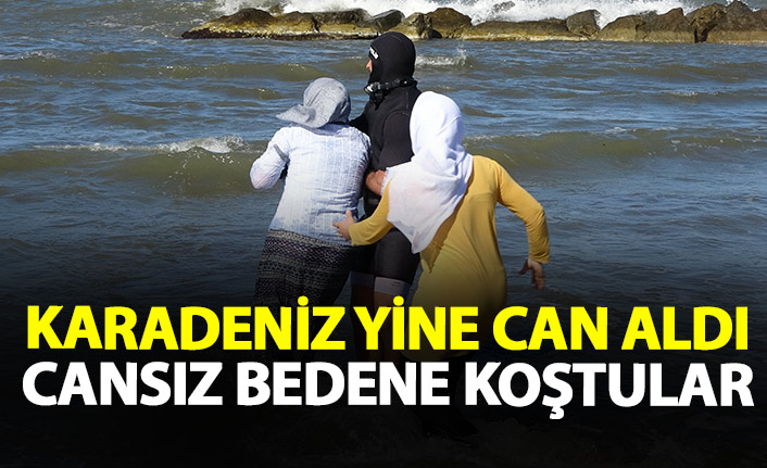 Karadeniz yine can aldı! Denizden çıkan cansız bedene koştular