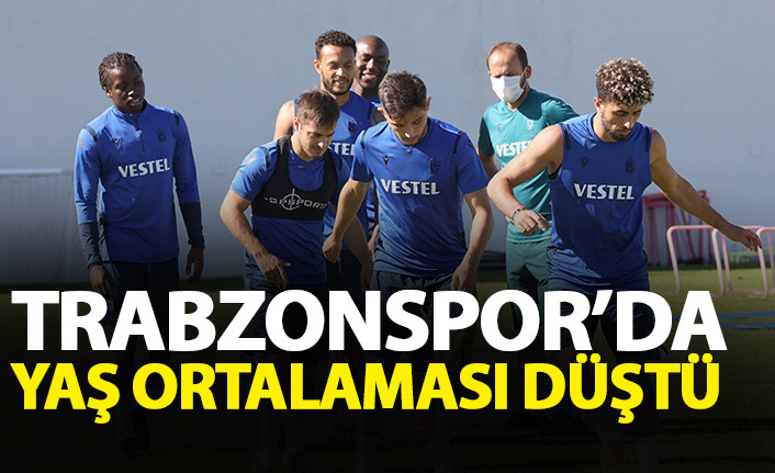 Trabzonspor yaş ortalamasını düşürdü