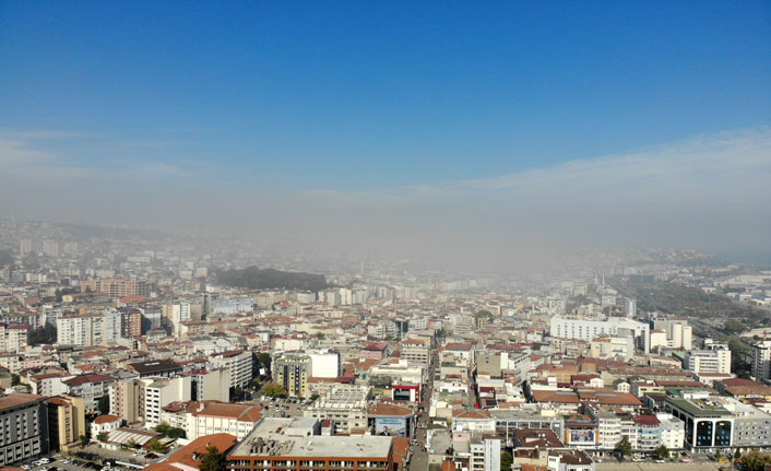 Samsun'da 'pus'lu hava