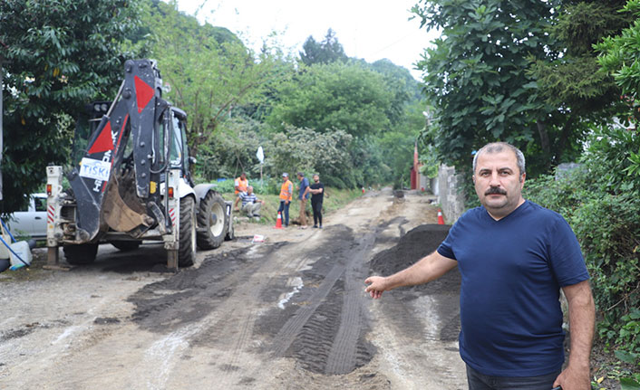 Trabzon’da muhtardan örnek davranış! Mahallenin suyunu komşuları ile paylaştı