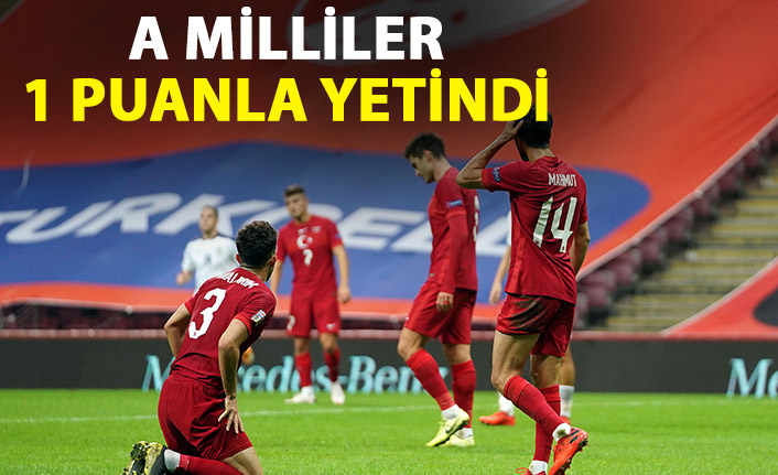 Milli Takım 1 puanla yetindi